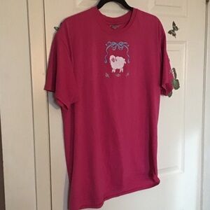 2/30 Pink cute sheep top